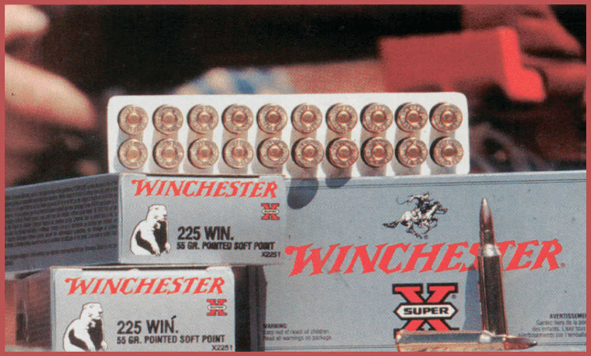 Winchester offers one factory load, but at just over 3,500 fps, it is fine for the shooter who does not handload.